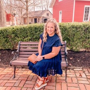 Amazon ruffle tiered dress